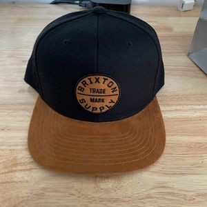 Brixton Snap Back Hat - used once